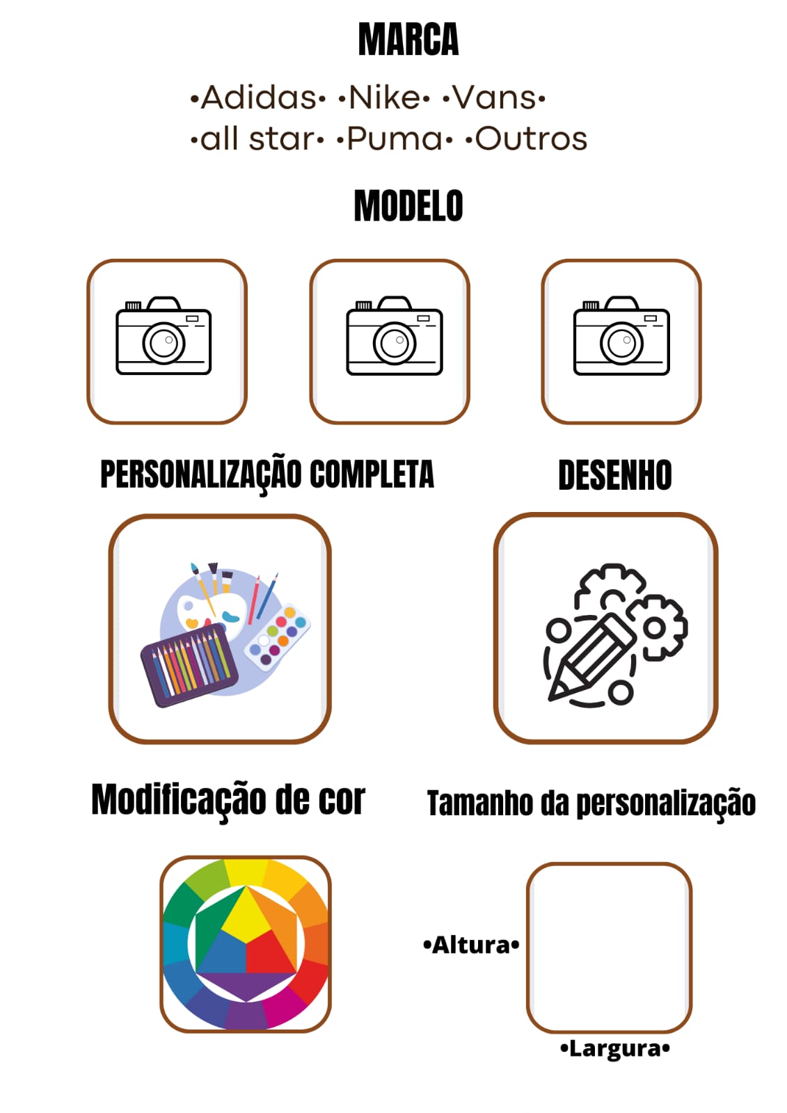 Personalize o Produto
